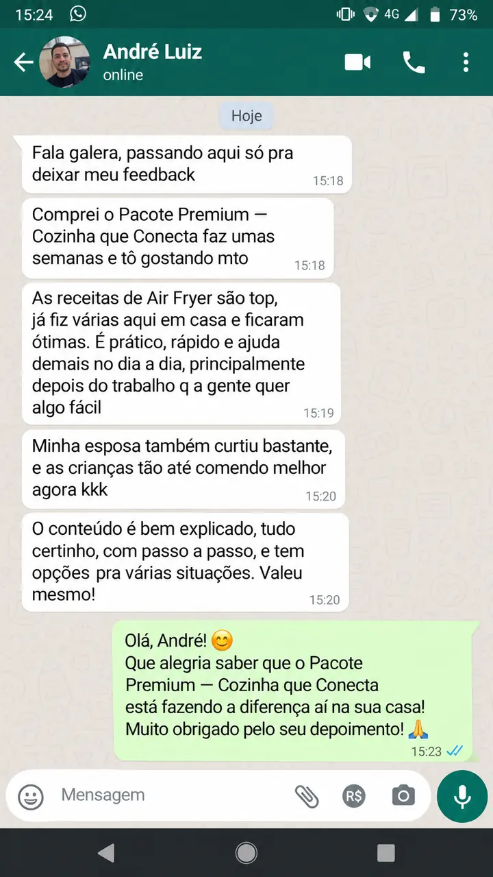 Praticidade no dia a dia