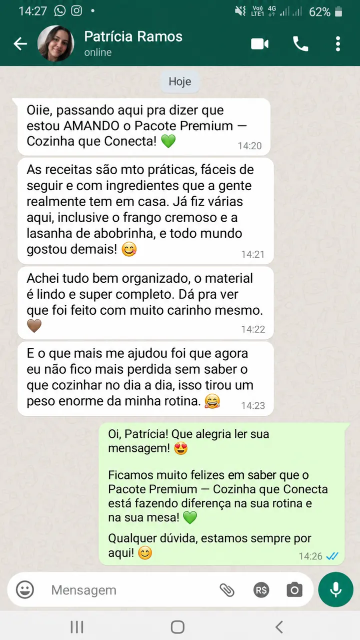 Menos dúvida na rotina